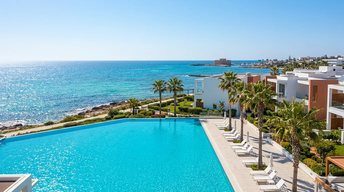Dancers on a sunlit Mediterranean terrace